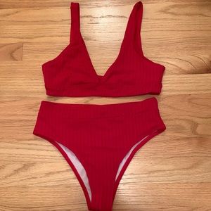 SHEIN red bikini